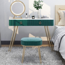 Nordic bedroom dressing table modern small apartment with lamp dressing table